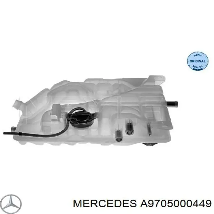 Бачок системи охолодження A9705000449 Mercedes