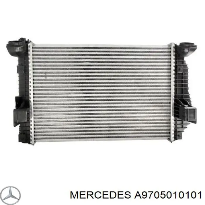 A9705010101 Mercedes Охолоджувач наддувочного повітря