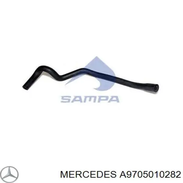 Патрубок термостата A9705010282 Mercedes