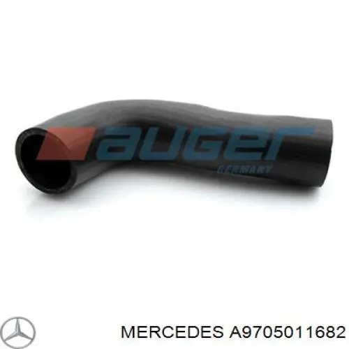 Купити A9705011682 Mercedes Шланг/патрубок радіатора охолодження, нижній