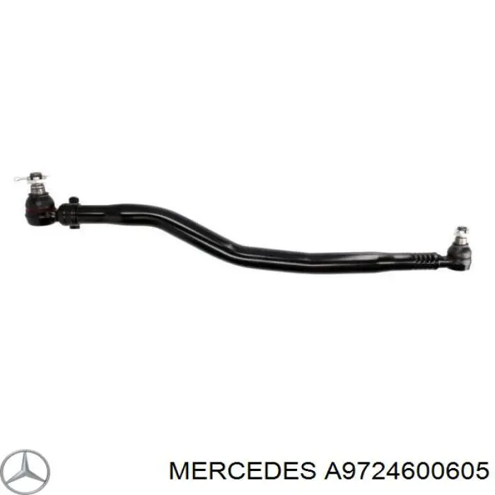 Тяга рульова поздовжня, передньої підвіски Mercedes A9724600605 ціна, від 93.32 USD