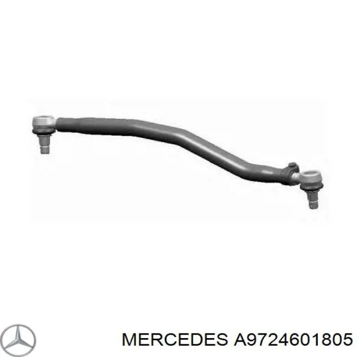A9724601805 Mercedes Тяга рульова поздовжня, передньої підвіски