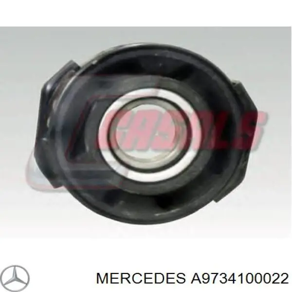 Підвісний підшипник карданного валу Mercedes A9734100022 ціна, від 63.54 USD