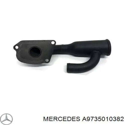 Шланг радіатора опалювача/пічки, подача Mercedes A9735010382 ціна, від 17.65 USD