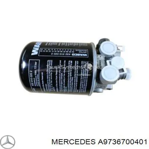 Купити A9736700401 Mercedes Вікно вітрове