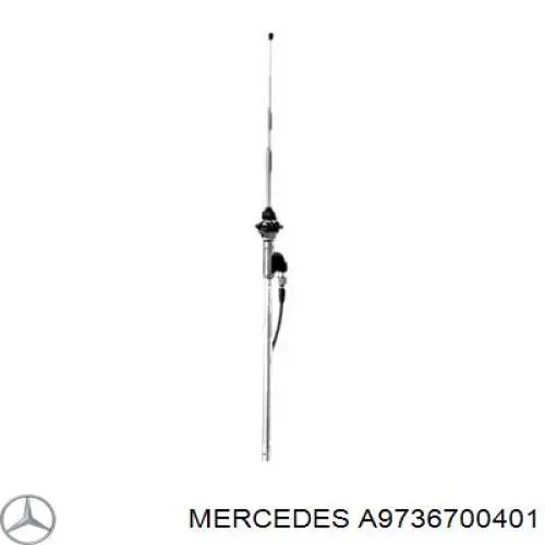 A9736700401 Mercedes Автомобільне скло