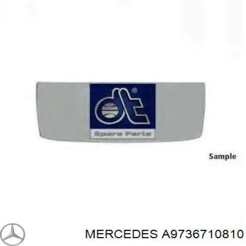 Купити A9736710810 Mercedes Вікно вітрове