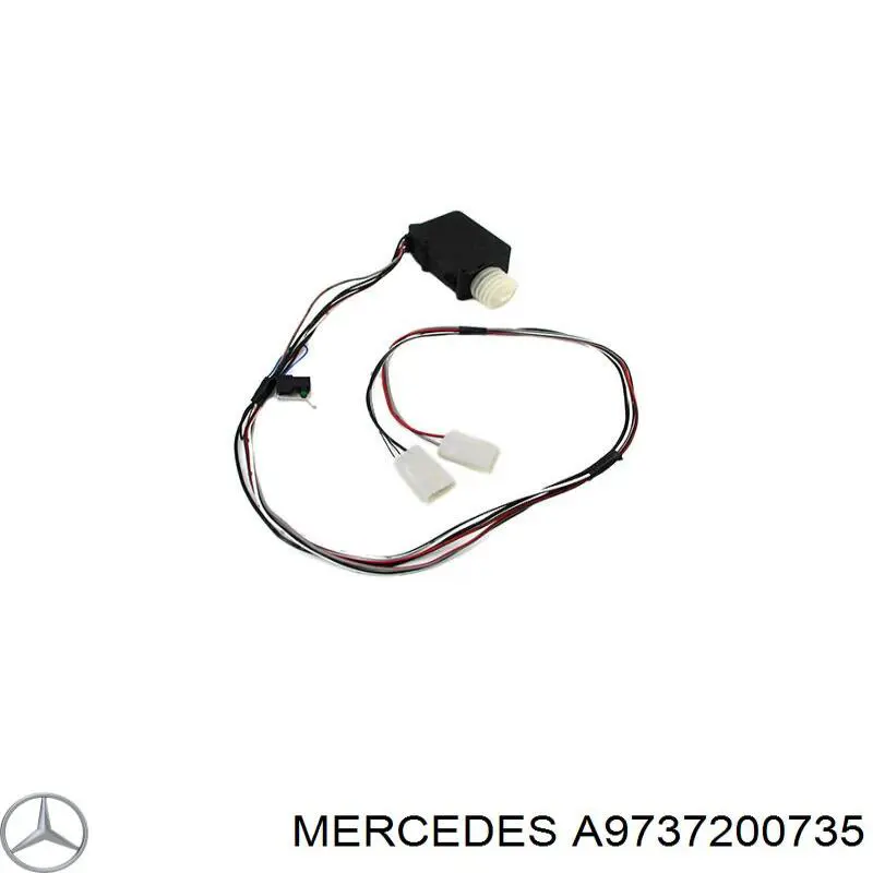 Замок передньої лівої двері A9737200735 Mercedes