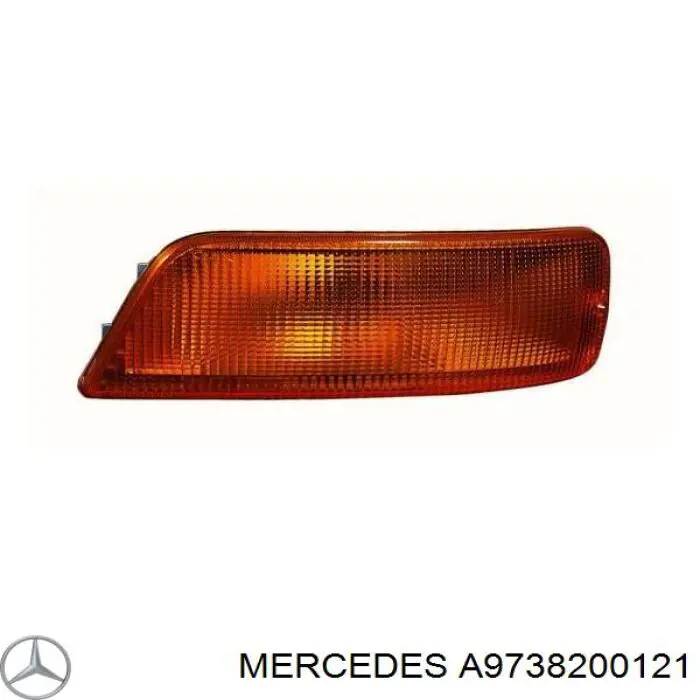Поворотник лівий Mercedes A9738200121 ціна, від 15.02 USD