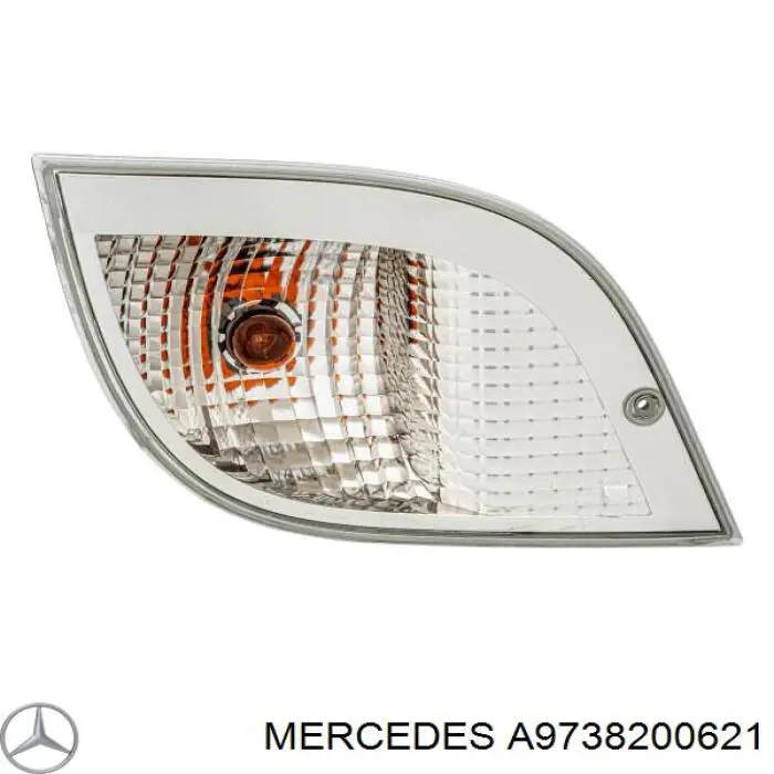 Правий покажчик повороту - лампа Mercedes A9738200621 ціна, від 17.65 USD
