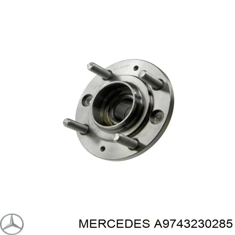 Втулка стабілізатора заднього A9743230285 Mercedes
