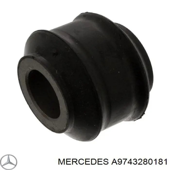 Втулка стійки переднього стабілізатора A9743280181 Mercedes