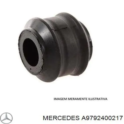 Подушка (опора) двигуна, передня Mercedes A9792400217 ціна, від 90.31 USD