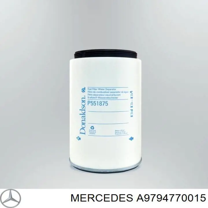 Фільтр тонкого очищення палива Mercedes A9794770015 ціна, від  