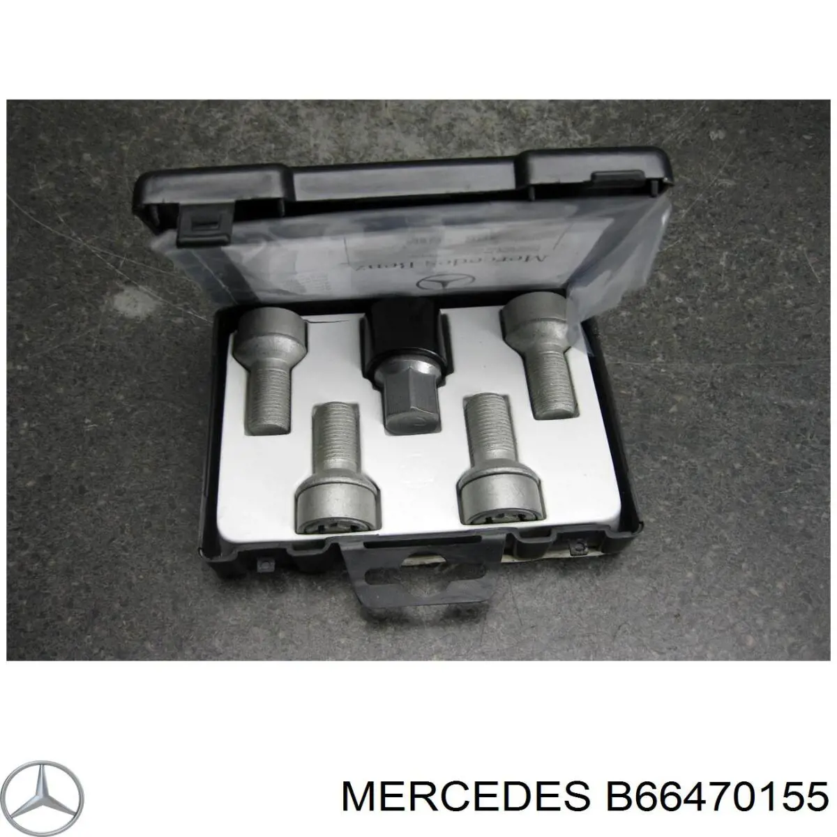 Колісний болт B66470155 Mercedes