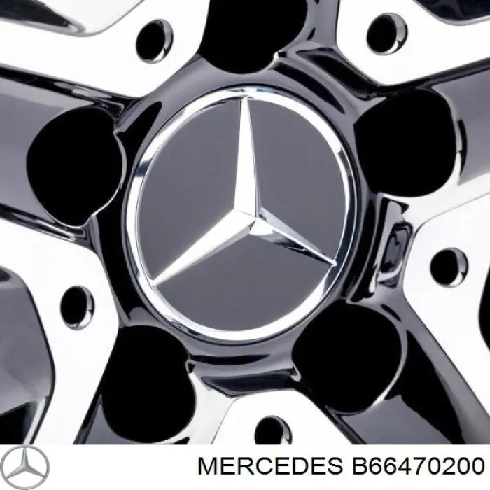 B66470200 Mercedes Ковпаки на колеса