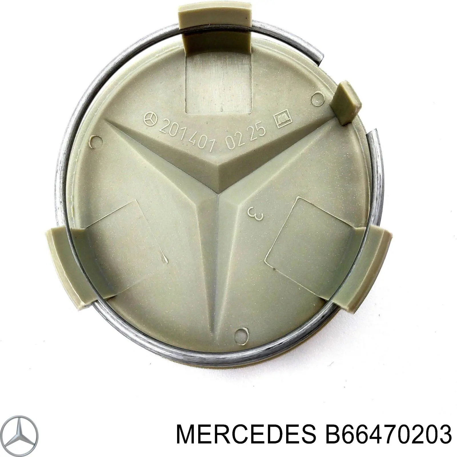 B66470203 Mercedes ковпак колісного диска