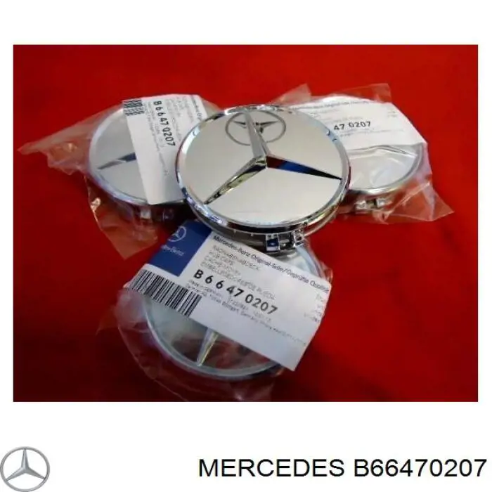 Ковпак колісного диска B66470207 Mercedes