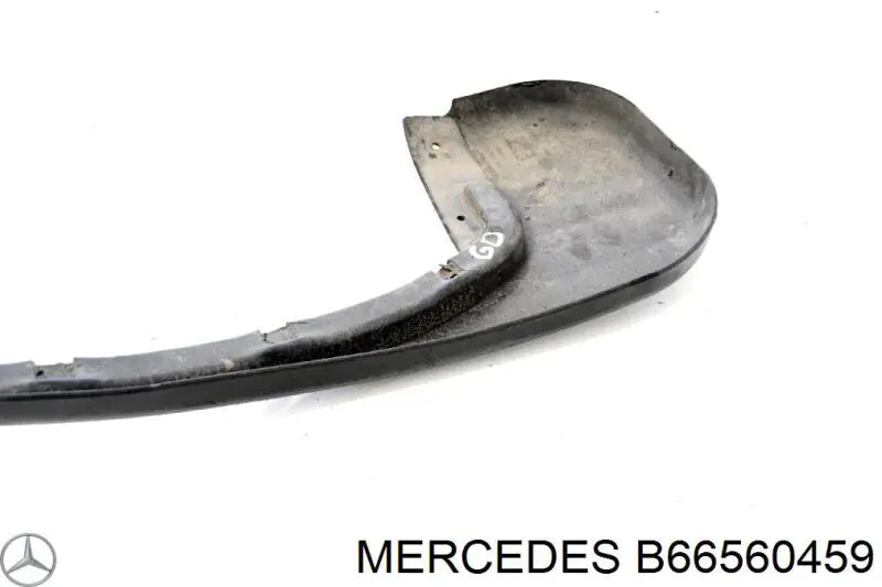 B66560459 Mercedes бризковики задні, комплект