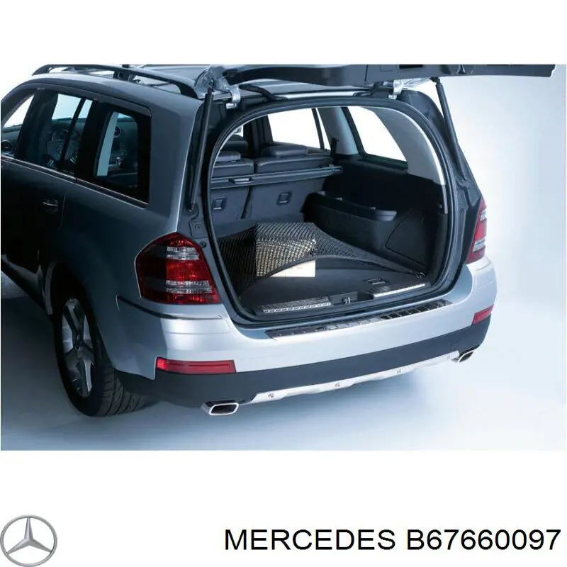 B67660097 Mercedes Сітка багажного відсіку