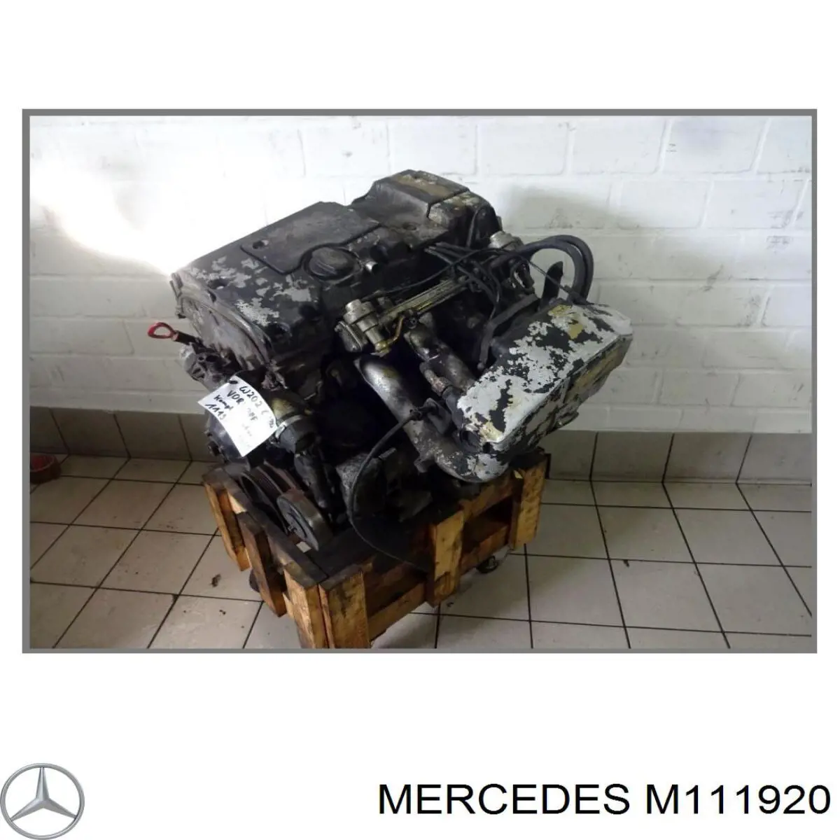 Двигун у зборі на Mercedes C-Class (S202)