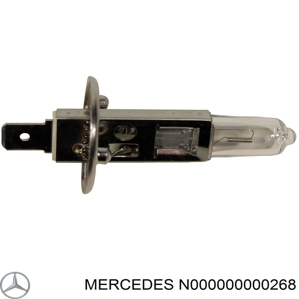 Лампочка галогенна Mercedes N000000000268 ціна, від 2.08 USD
