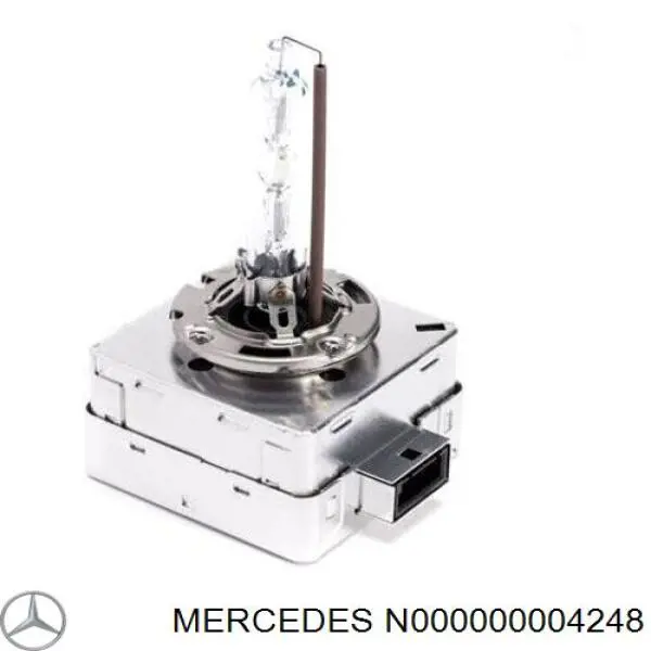 N000000004248 Mercedes Лампочка ксеноновая