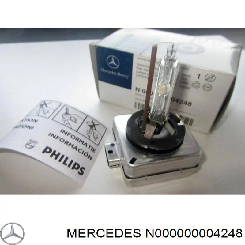 Купити N000000004248 Mercedes Лампочка ксеноновая