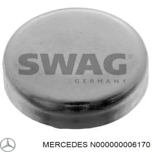 Mercedes N000000006170 ціна, від 1.40 USD