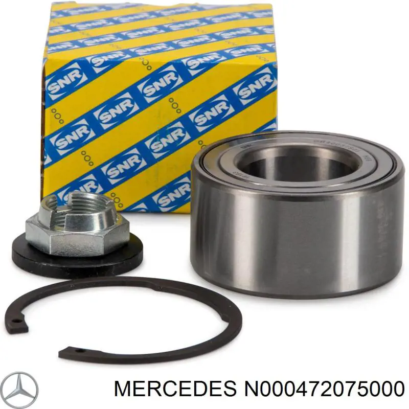 Підшипник маточини передньої N000472075000 Mercedes