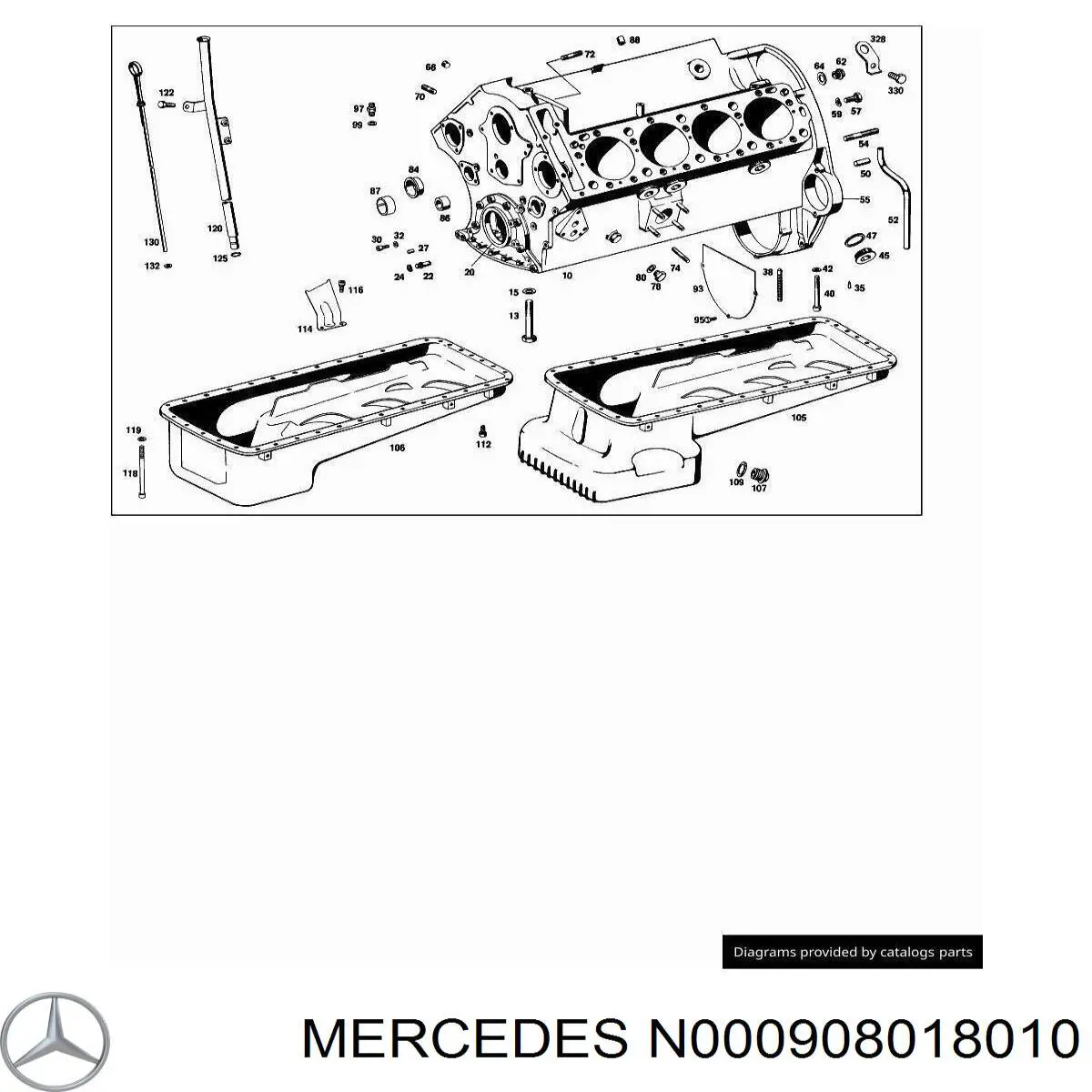N000908018010 Mercedes 