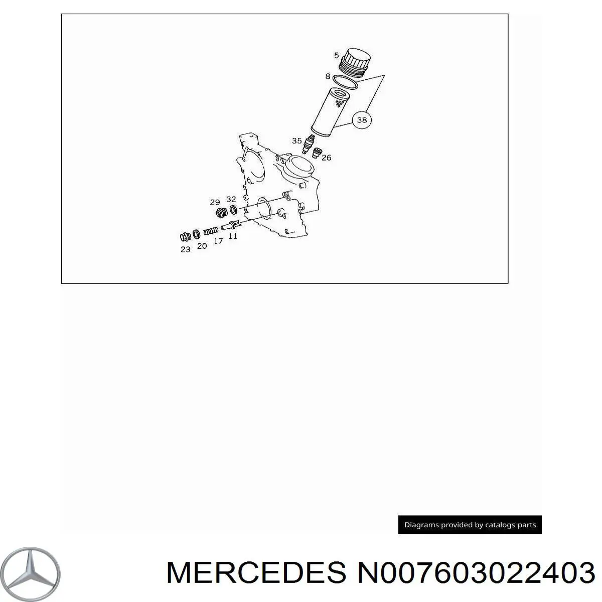  007603022403 Mercedes