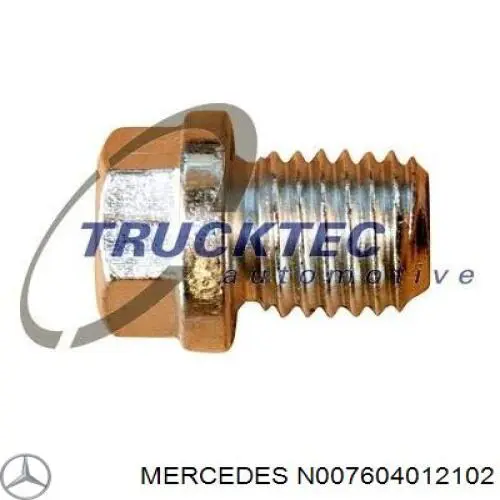Пробка піддона двигуна Mercedes N007604012102 ціна, від 1.41 USD