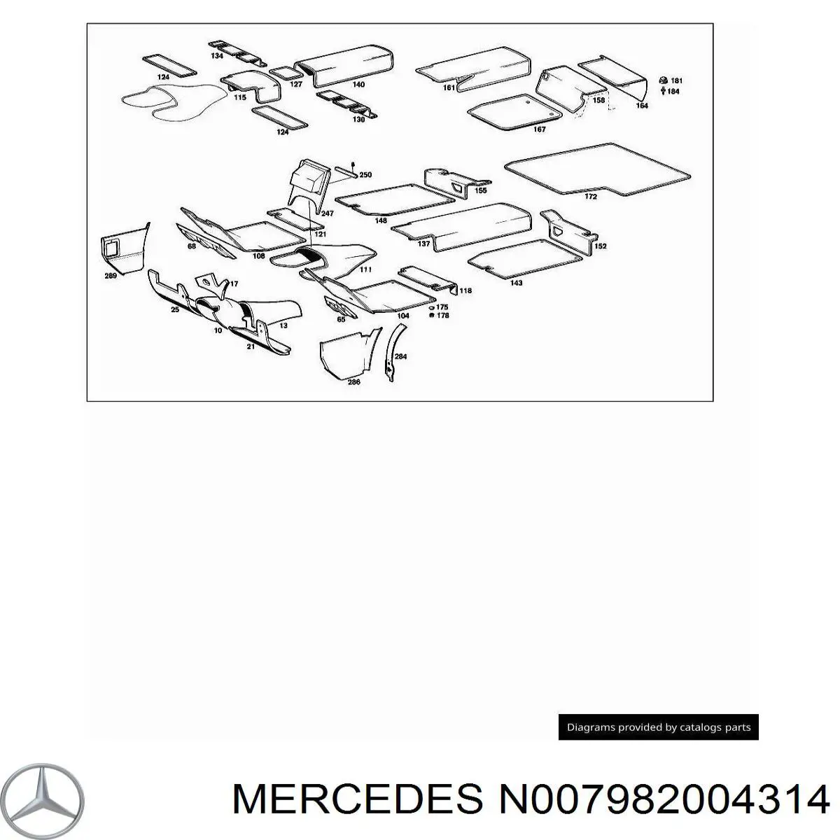  N007982004314 Mercedes