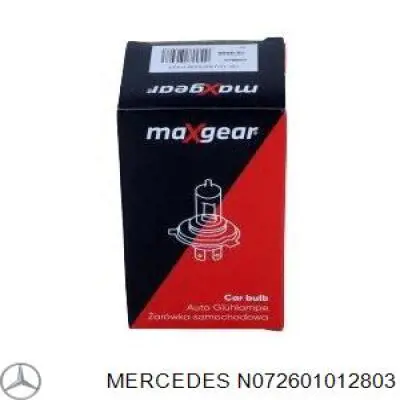 Лампочка галогенна Mercedes N072601012803 ціна, від 6.45 USD
