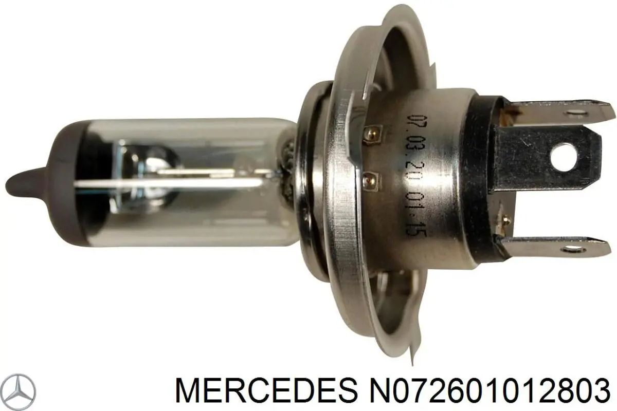 Купити N072601012803 Mercedes Лампочка галогенна