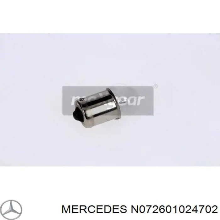 Лампи Mercedes N072601024702 ціна, від 0.54 USD