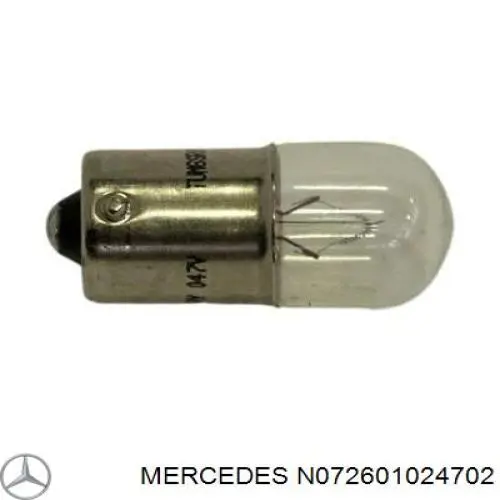 N072601024702 Mercedes Лампа автомобільна