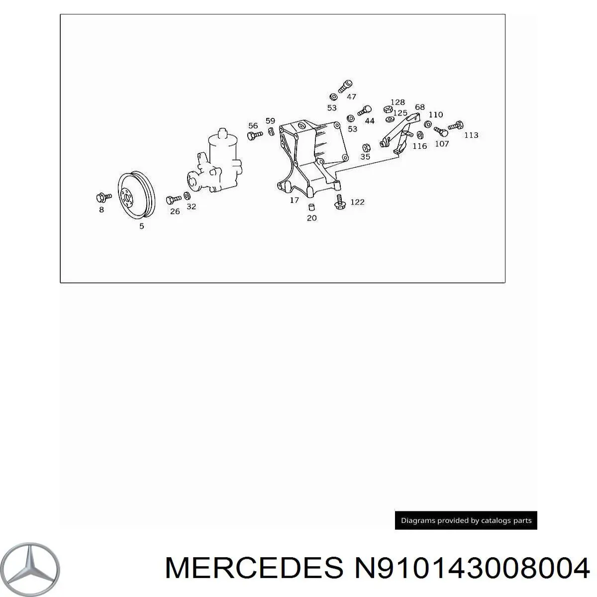  N910143008004 Mercedes