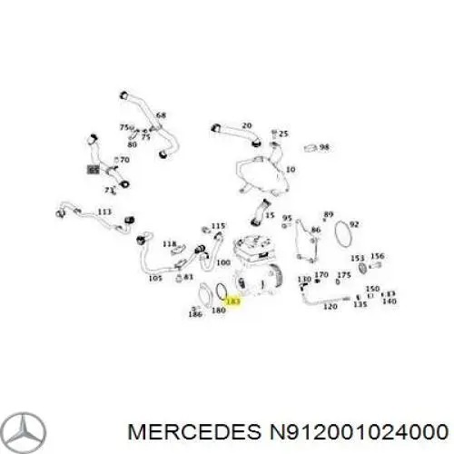 N912001024000 Mercedes 
