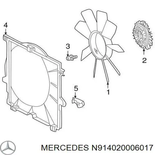  N914020006017 Mercedes