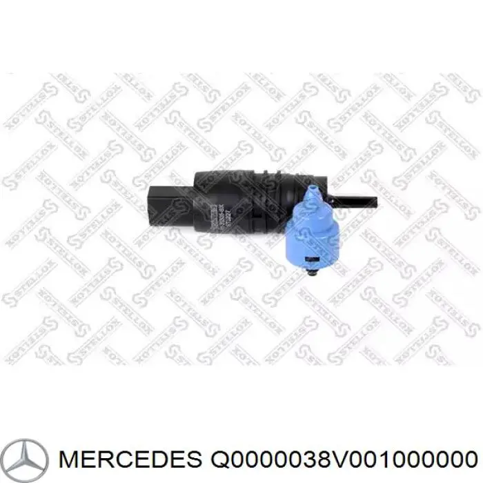Купити Q0000038V001000000 Mercedes Мотор омивача лобового скла