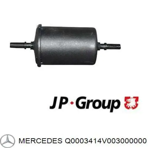 Купити Q0003414V003000000 Mercedes Фільтр-відстійник палива грубої очистки