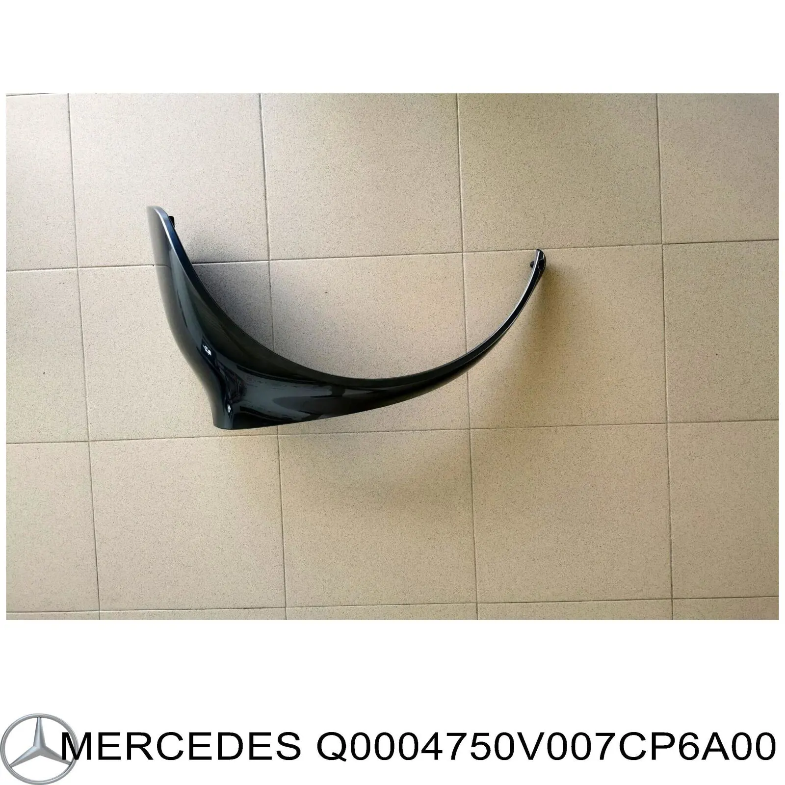 Кут бампера заднього лівий Mercedes Q0004750V007CP6A00 ціна, від 458.40 USD