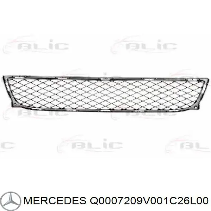 Купити Q0007209V001C26L00 Mercedes Захисна решітка радіатора