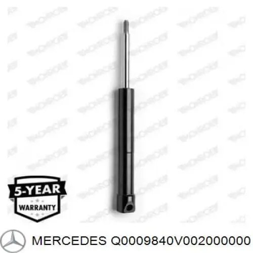 Стойка амортизатора передняя Mercedes Q0009840V002000000 ціна, від 35.50 USD