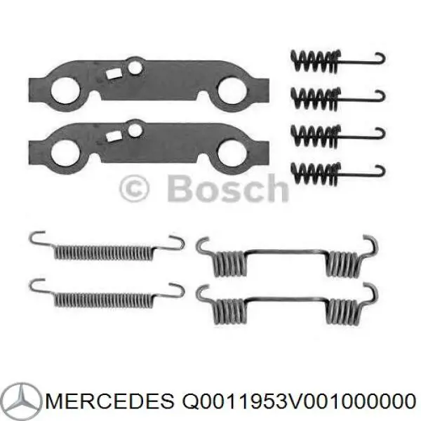 Конвертор-каталізатор (каталітичний нейтралізатор) Mercedes Q0011953V001000000 ціна, від 200.95 USD