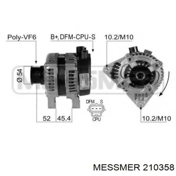 210358 Messmer генератор