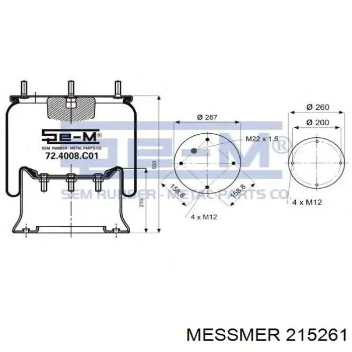 215261 Messmer Реле-регулятор (напруги)