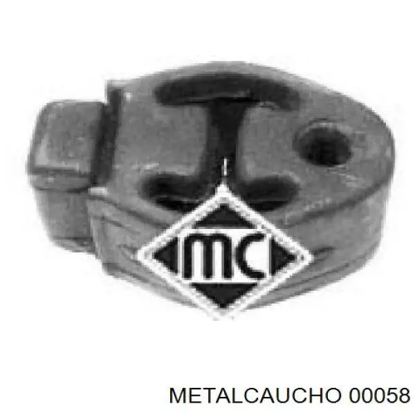 00058 Metalcaucho подушка кріплення глушника
